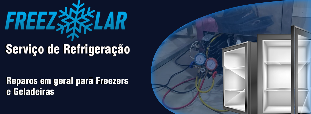 Reparos em geral para freezers e geladeiras