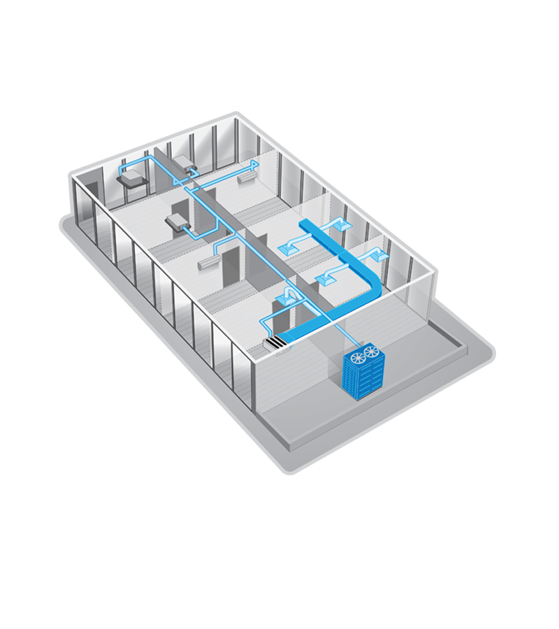 Montagem de Infraestrutura para ar condicionado